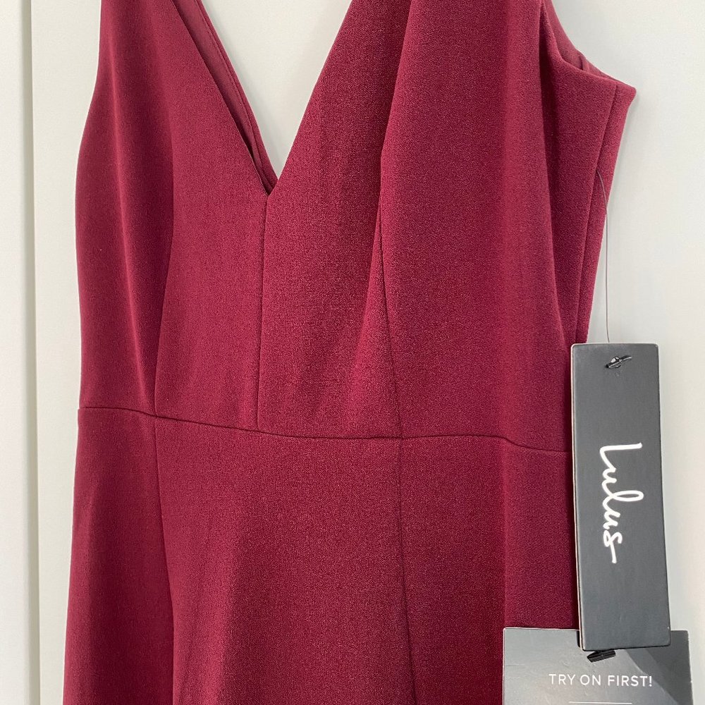 Lulus Melora Plum Purple Sleeveless Maxi Dress NWT